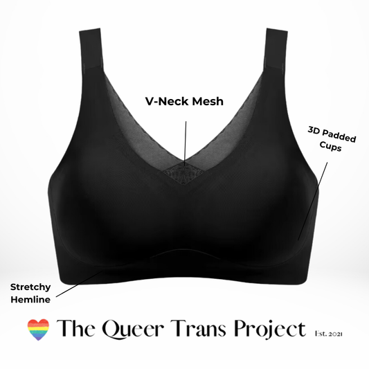 Prostheis Bra with Padding and Pockets for Breast Forms